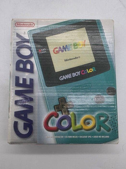 Nintendo - OLD STOCK Gameboy Color GBC Limited Edition TEAL, Consoles de jeu & Jeux vidéo, Consoles de jeu | Accessoires Autre