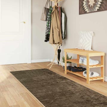 vidaXL Tapijt Runner MARSA Bosgroen 80 x 450 cm Polyester en, Verzenden, Nieuw