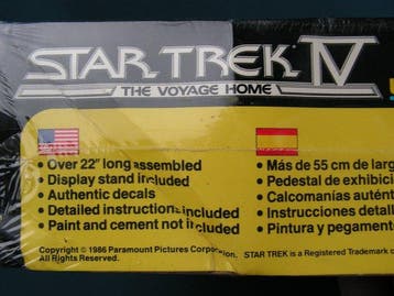 AMT - Modelbouwdoos - USS Enterprise Star Trek IV The Voyage