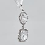 Zonder minimumprijs - Hanger - 14 karaat Witgoud - 2.00ct.