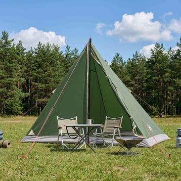 vidaXL Backpacking Tent 2-persoons Groen 185T Polyester met, Verzenden, Nieuw