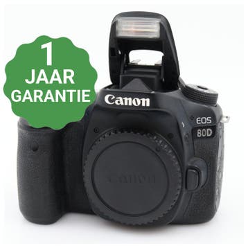Canon EOS 80D body | Tweedehands, Verzenden