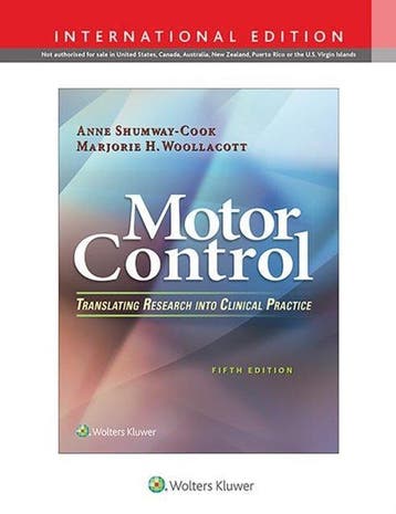 Motor Control Translating Research Clini 9781496347725, Verzenden, Anne Shumway-Cook