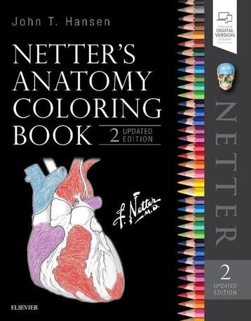 Netters Anatomy Coloring Book Updated Edition 9780323545037, Boeken, Verzenden, Zo goed als nieuw, John T. Hansen