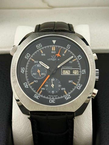 Lemania - Automatic Vintage Chronograph Cal.5012 - Homme -