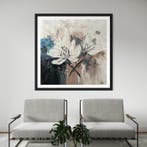 Victoria Lemée - Duo Floral Huile sur Toile XL