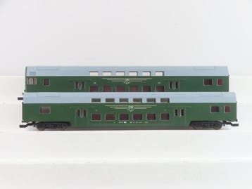 Piko H0 - 57684/57685 - Wagon de passagers pour trains, Nieuw