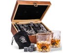 Veiling - Whisky set 8 Koelstenen en 2 Whiskey Glazen, Tickets en Kaartjes