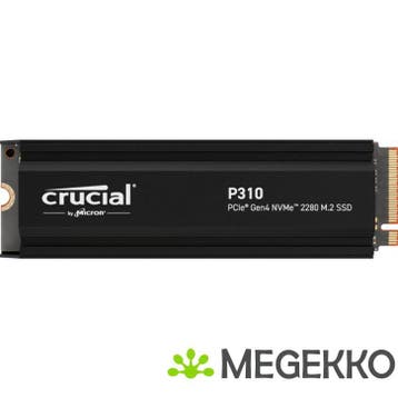 Crucial SSD P310 4TB Heatsink, Informatique & Logiciels, Disques durs, Verzenden