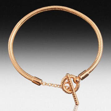 Sans prix de réserve - Pandora - Bracelet - Moments T-Bar, Handtassen en Accessoires, Antieke sieraden