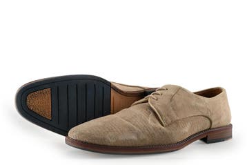 Manfield Veterschoenen in maat 42 Beige, Verzenden, Veterschoenen