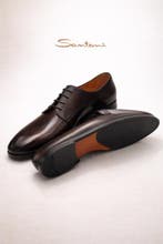 Santoni - Veterschoenen - Maat: EU 43 - Nieuw in doos, Nieuw