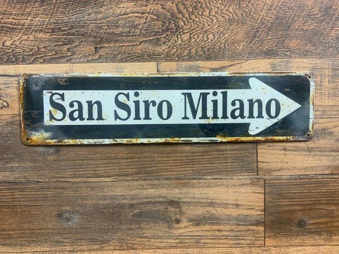 San Siro Milano - Targa, Kunstwerk, Verzamelen, Overige Verzamelen