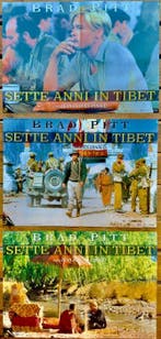Brad Pitt - Seven Years in Tibet (1997) – Set of 3 original