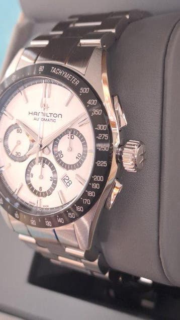 Hamilton - Jazzmaster Auto Chrono - H36606110 - Heren -, Nieuw