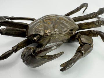 Kani - Sculpture Bronze - Japon