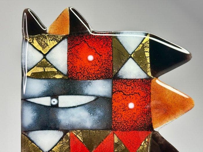 Studio Habrat - Maciej Habrat - sculptuur, Golden Knight -, Antiek en Kunst, Antiek | Glaswerk en Kristal