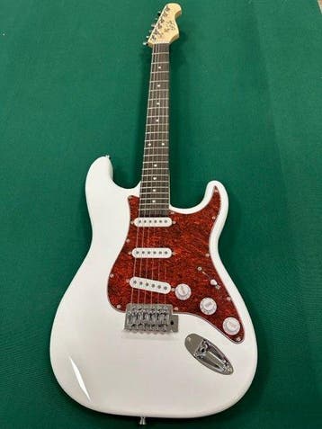 De Salvo - Strato vintage white - - Guitare électrique, Musique & Instruments