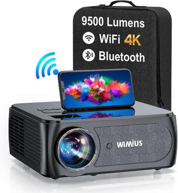 WiMiUS K8 4K Projector | Tweede kansje | OP = OP (beamer), Verzenden, Zo goed als nieuw