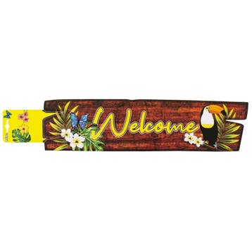 Toekan Welcome Decoratie 60cm, Verzenden, Nieuw