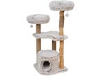 EBI Marseille - Krabpaal - Natuurlijk hout lange plush -, Verzenden