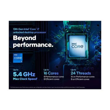 CPU Intel Core i7-13700 / LGA1700 / Box 16 Cores / 24 Thr..., Computers en Software, Ophalen of Verzenden, Nieuw