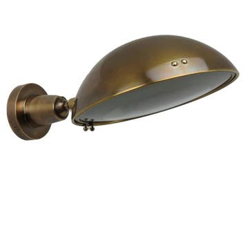 Wandlampen Muurspot Gisborne Swirl Antiek Messing, Verzenden, Nieuw