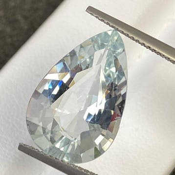 Zonder minimumprijs Aquamarijn - 9.97 ct - nternational, Handtassen en Accessoires, Edelstenen, Nieuw