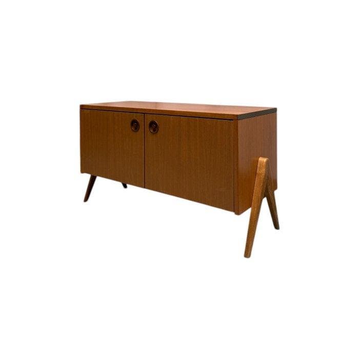 Kabinet - Hout, Echt houtfineer, Antiek en Kunst, Kunst | Designobjecten