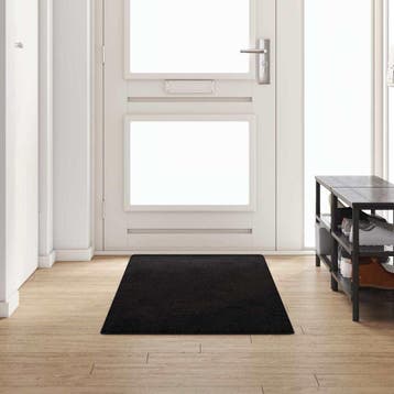 vidaXL Tapijt Loper Zwart 80 x 250 cm 100% Polypropyleen, Verzenden, Nieuw