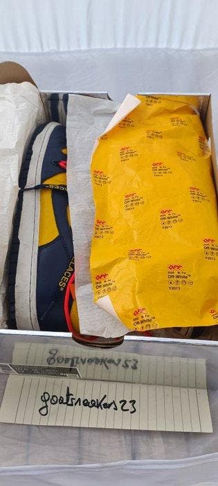 Nike X Off White - Nike Dunk Low - Sneakers - Maat: EU 44.5, Vêtements | Hommes, Chaussures