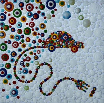 Davide Nido (1966-2014) - Coriandoli e Auto (Electric Car)