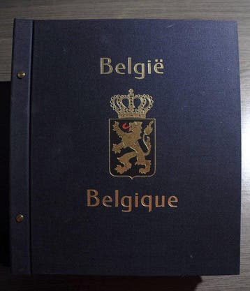 Belgique - Collection allant du classique dans un album DAVO, Gestempeld