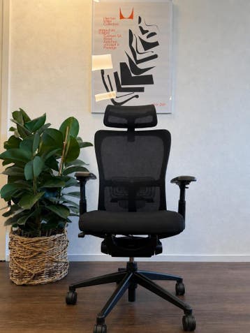 Refurbished Haworth Zody Met Hoofdsteun - Zwart, Maison & Meubles, Verzenden, Bureaustoel