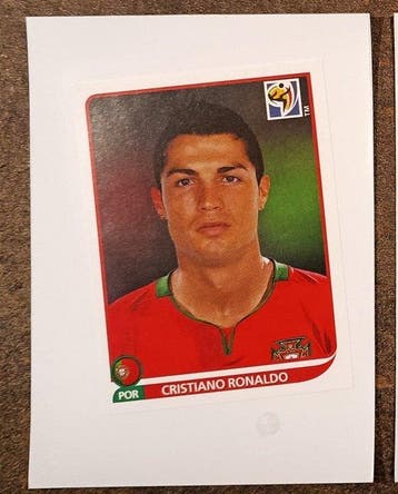 2010 - 2026 Panini World Cup Cristiano Ronaldo - 5 Sticker -