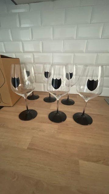 Drinkservies (6) - Kristal - Riedel champagneglazen