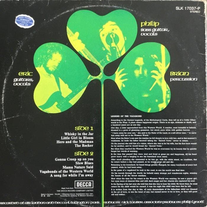 Thin Lizzy - Vagabonds Of The Western World - LP album (op, Cd's en Dvd's, Vinyl Singles