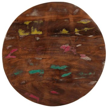 vidaXL Tafelblad rond Ø 60x1,5 cm massief gerecycled hout, Huis en Inrichting, Verzenden, Nieuw