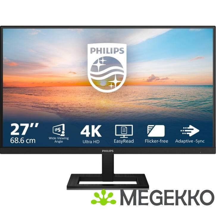 Philips 1000 Series 27E1N1900AE/00 27  4K Ultra HD USB-C IPS, Computers en Software, Monitoren, Nieuw, Verzenden
