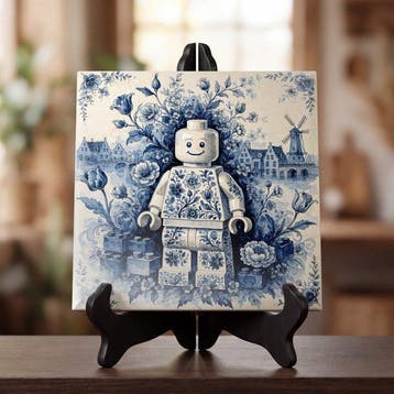 Kleury.art - [Ceramic Tile Art] The Porcelain Minifigure”, Nieuw
