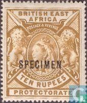 Brits Oost-Afrika - Koningin Victoria met opdruk SPECIME..., Postzegels en Munten, Postzegels | Afrika, Verzenden, Postfris