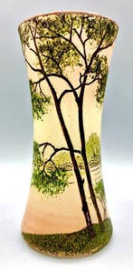 Vaas - Zeldzame vaas « Chambord », geëmailleerd met een, Antiquités & Art