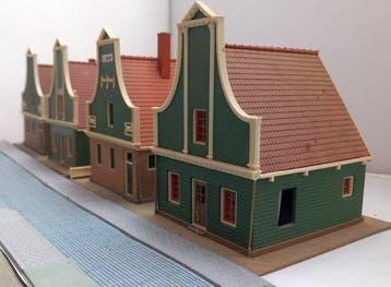 Holland Scale H0 - Décor de train miniature (7) - Une