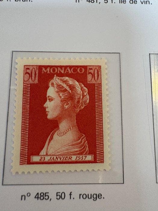 Monaco 1885/1960 - Album timbres Monaco - Catalogue Yvert et, Postzegels en Munten, Postzegels | Europa | Frankrijk