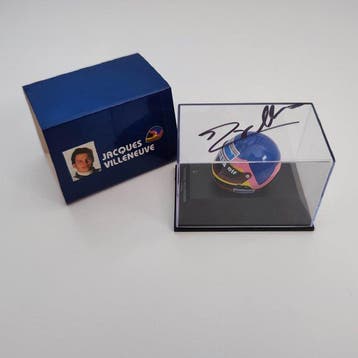 Williams - Jacques Villeneuve - 1996 - Casque à l’échelle, Collections