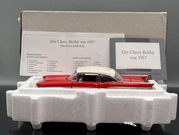 Franklin Mint 1:24 - Model coupé - 1955 Chevrolet Chevy Bel, Nieuw