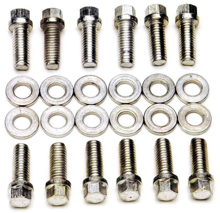 Plated Intake Bolt Kit, Chevrolet Small Block 55-86, Autos : Pièces & Accessoires, Autres pièces automobiles, Enlèvement ou Envoi