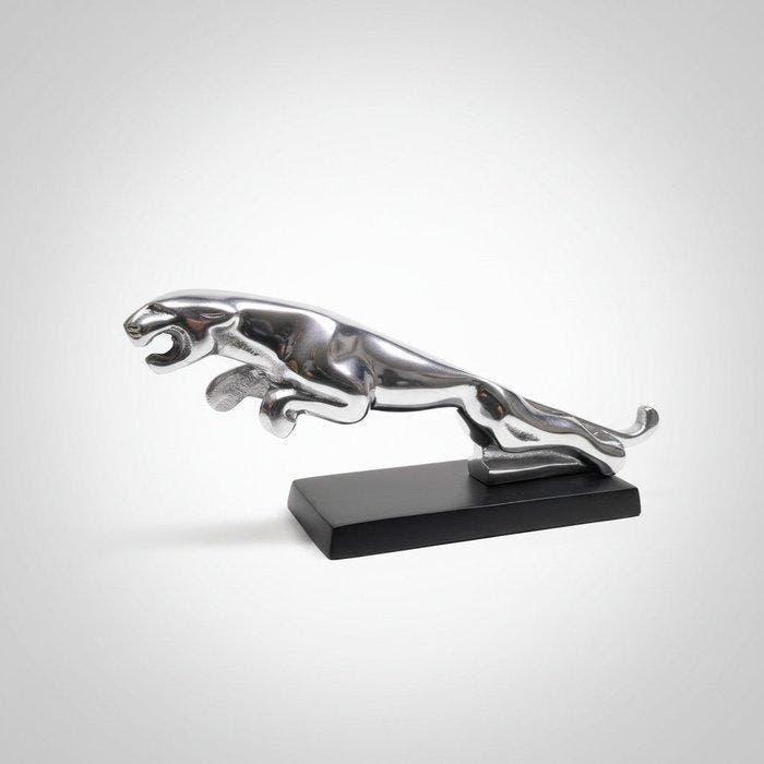 Bibendum - Jaguar - Gepolijst alu, Antiquités & Art, Art | Objets design