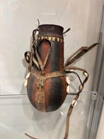 Dubbele kalebas vaas - Kalebassen en leer