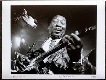 Gijsbert Hanekroot - Muddy Waters, London, 1972